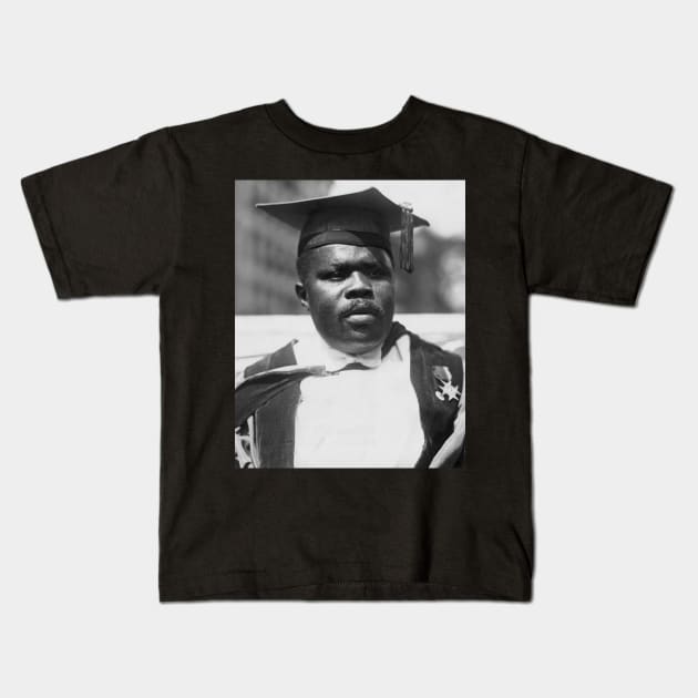 Marcus Garvey - Graduation Kids T-Shirt by Dump.C